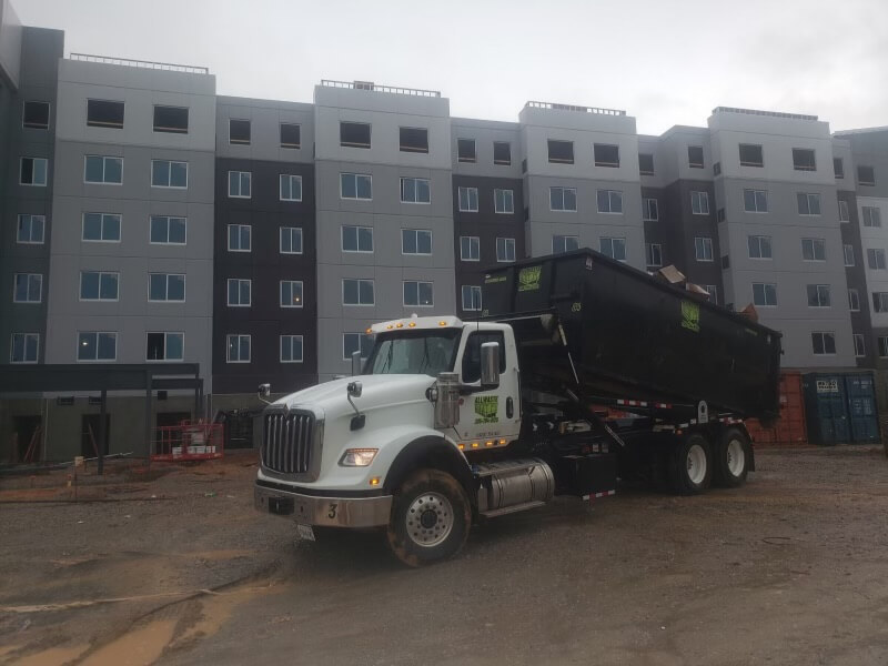 Roll-off Dumpster Truck Apartments